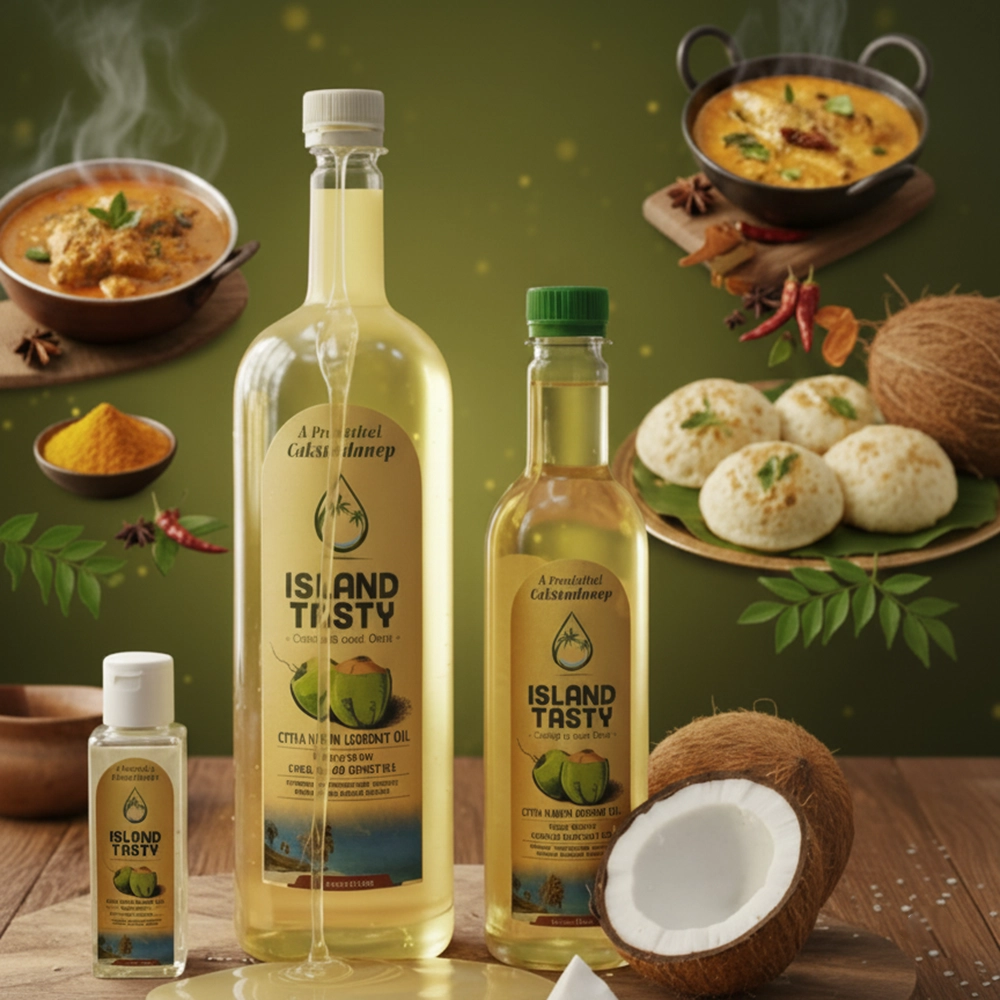 Island Tasty Premium Coconut Oil - Australian Technology